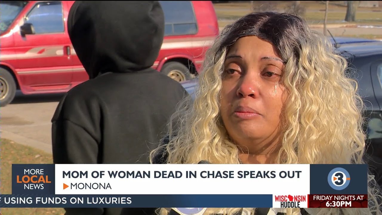 Mother of Monona Police chase victim says her daughter's death was senseless