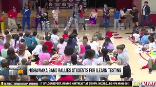 LaSalle Elementary School hosts pep rally to prepare students for ILEARN tests