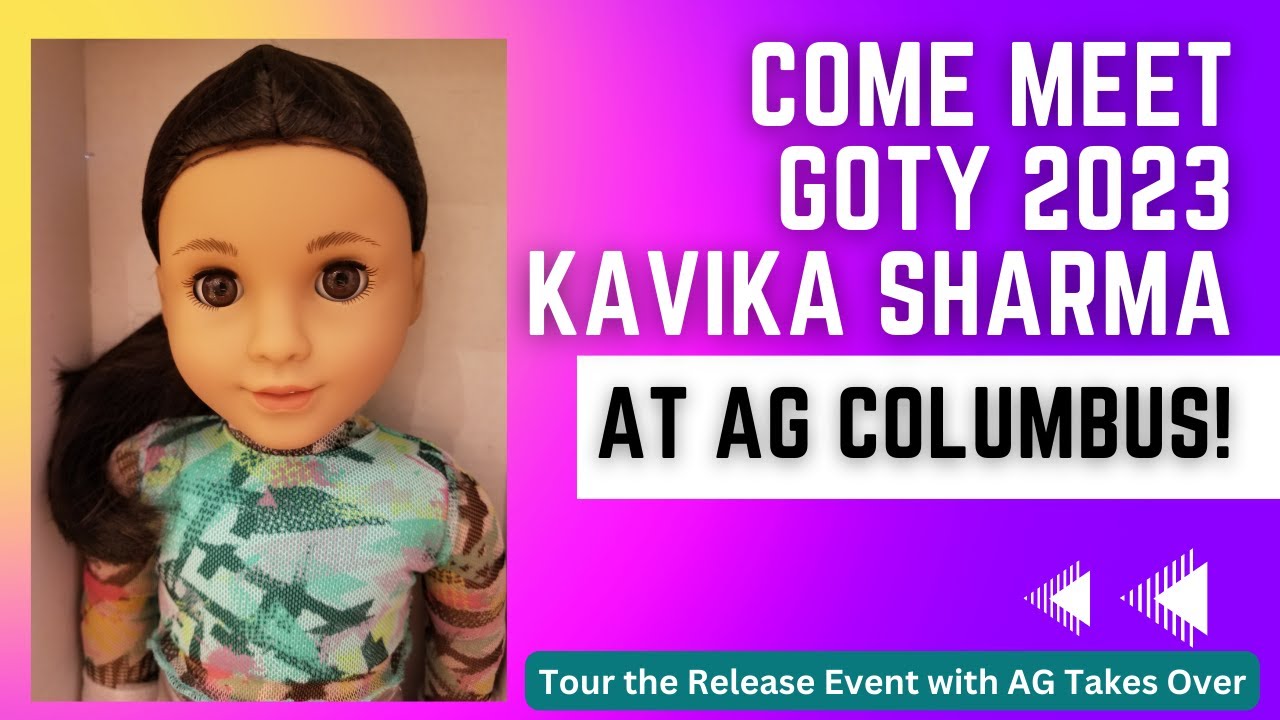 American Girl GOTY 2023 Kavi's Backstage baule da viaggio American Girl GOTY 2023 Kavi's Backstage baule da viaggio