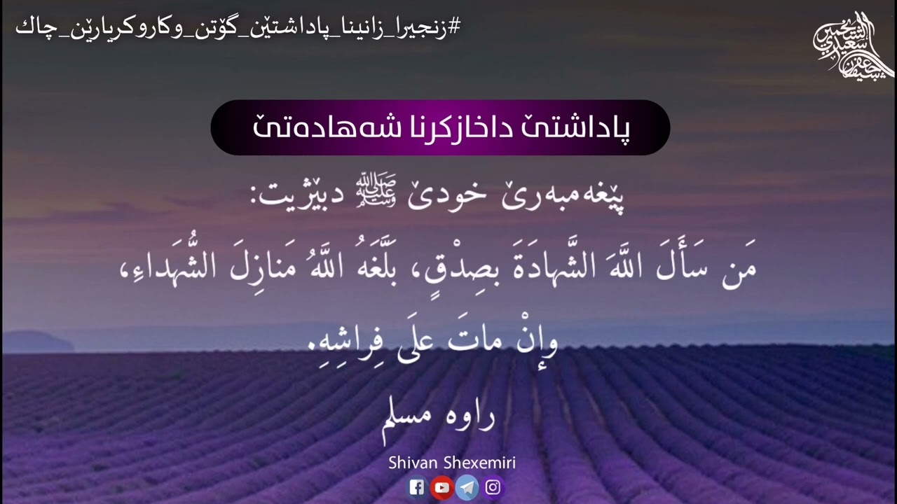 پاداشتێ داخازکرنا شەهادەتێ