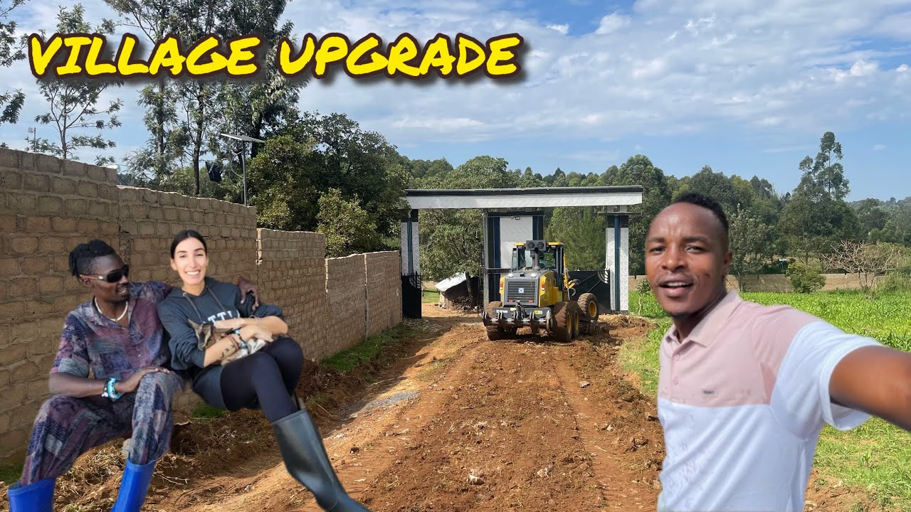 We All Came Up To Help International Guests  @iammarwa  VILLA UPGRADING OUR VILLAGE  ROADS…🇯🇲🇺🇸