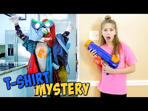 The Missing T Shirt Mystery! Hope vs the Laundry Mound SuperHeroKids Funny Comic in Real Life Skits