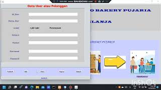 Celebrity Aplikasi Java berbasis GUI dengan mengakses CRUD dengan judul Sistem Informasi Penjualan Roti Wealth
