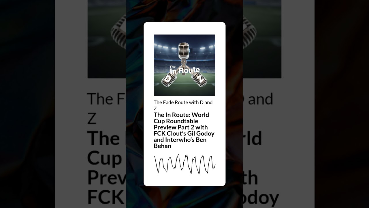 The In Route: World Cup Roundtable Preview Part 2 with FCK Clout’s Gil Godoy and Interwho’s Ben...