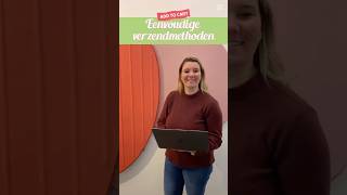 Het Instellen Van De Eenvoudige Verzendmethoden