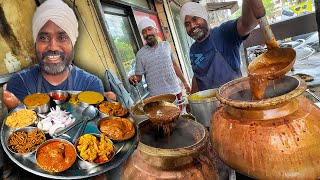 7 in 1 Amritsari Thali | Street Food India  | Level 3000 Dal Makhani, Butter Paneer, Lacha Paratha