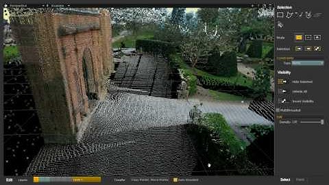 Pointools Edit : Fast editing with layers