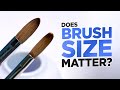 Does Nail Brush Size Matter?