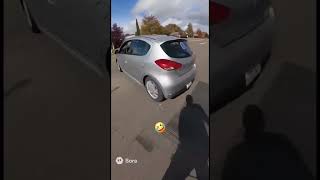 Cat Getting Pulled Over By Cops #ai #sora #viral #cat #cops #bodycam