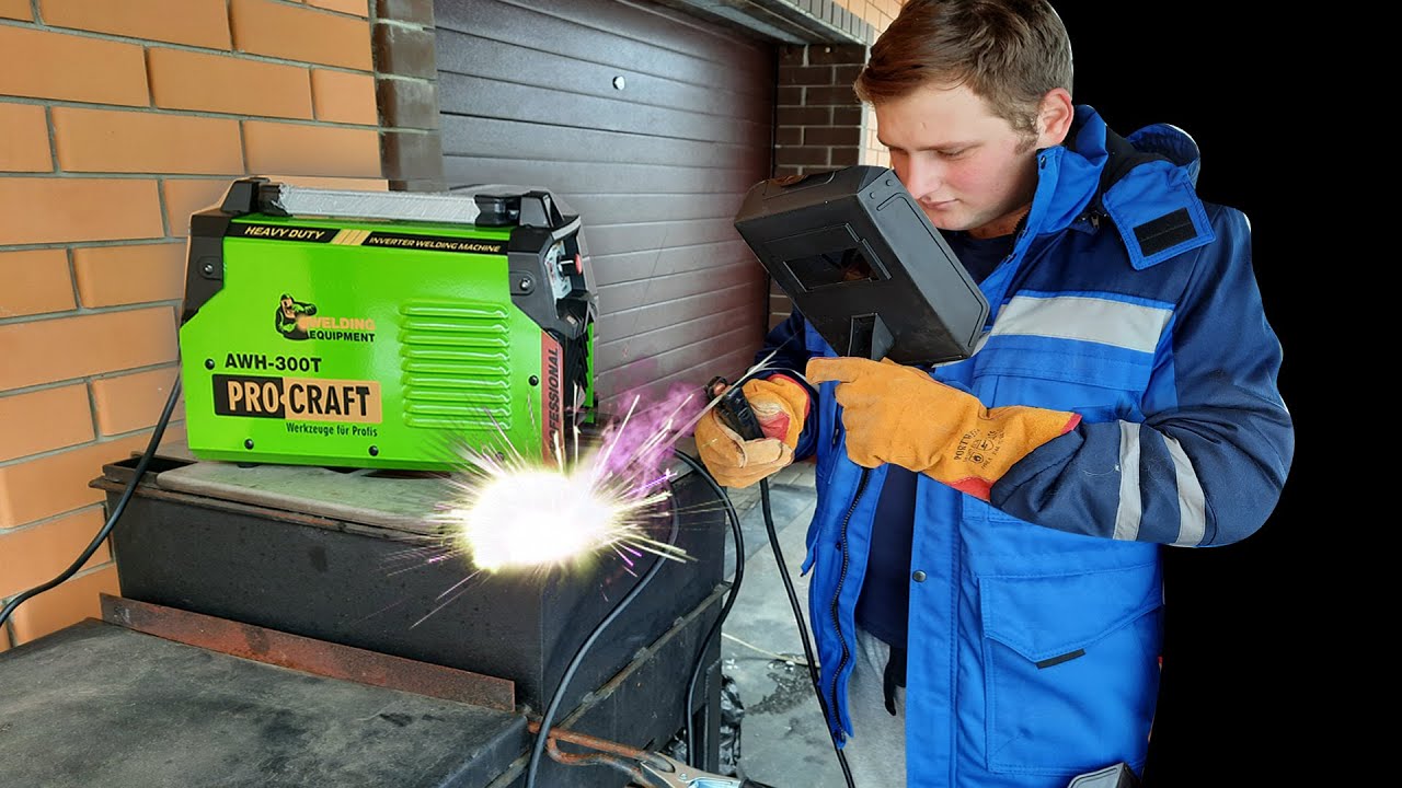 Тест инверторного сварочного аппарата PROCRAFT AWH-300T