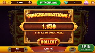 Royal Slots Withdrawal  ! Get ₹1800 Bonus Teen Patti Real Cash Game ! New Rummy Earning App Today ! screenshot 4