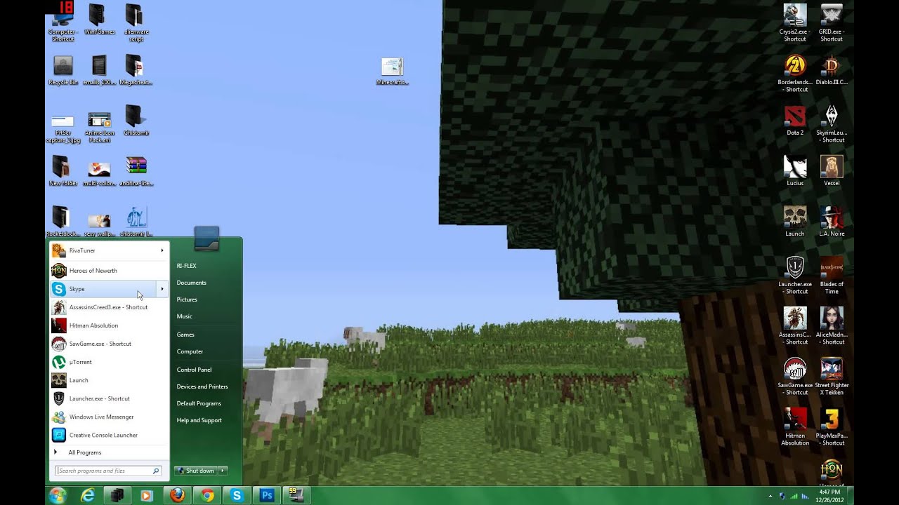 Featured image of post Minecraft Theme Windows 7 This free minecraft theme for windows 7 includes 8 great wallpapers inspired by the game minecraft