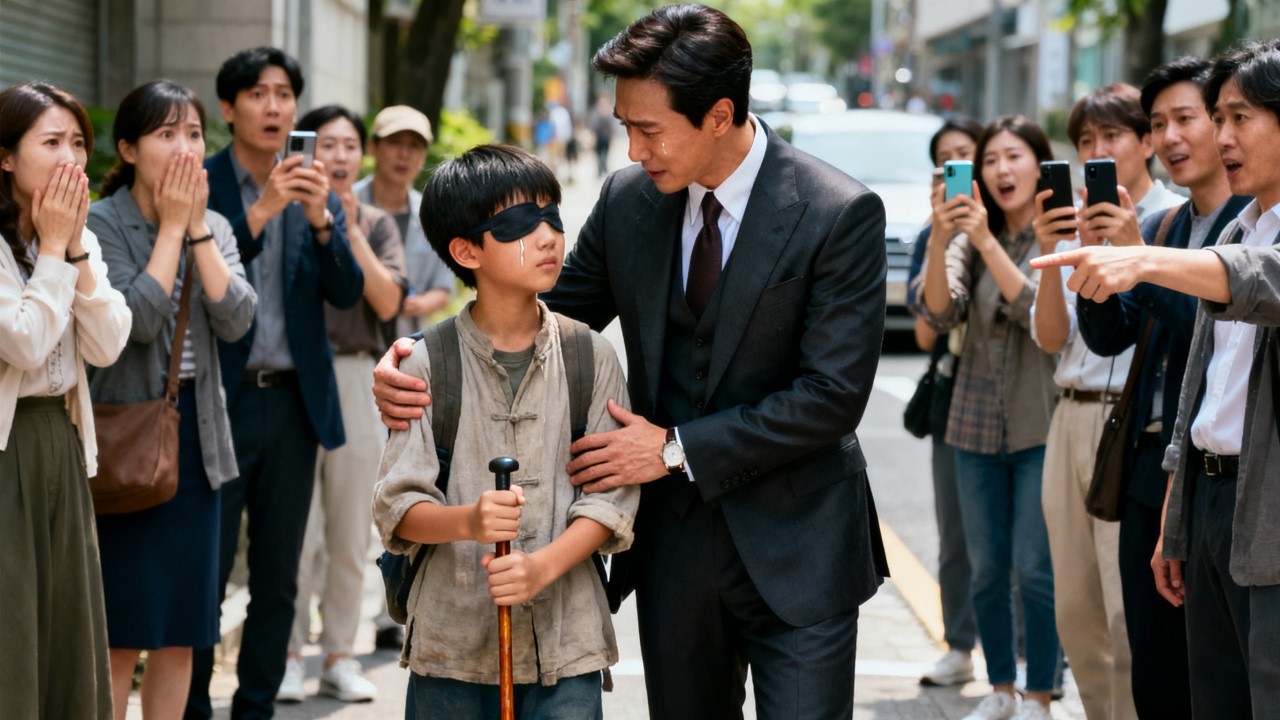 💦A blind boy begs on the street to save his mother, and destiny leads him to his billionaire father.