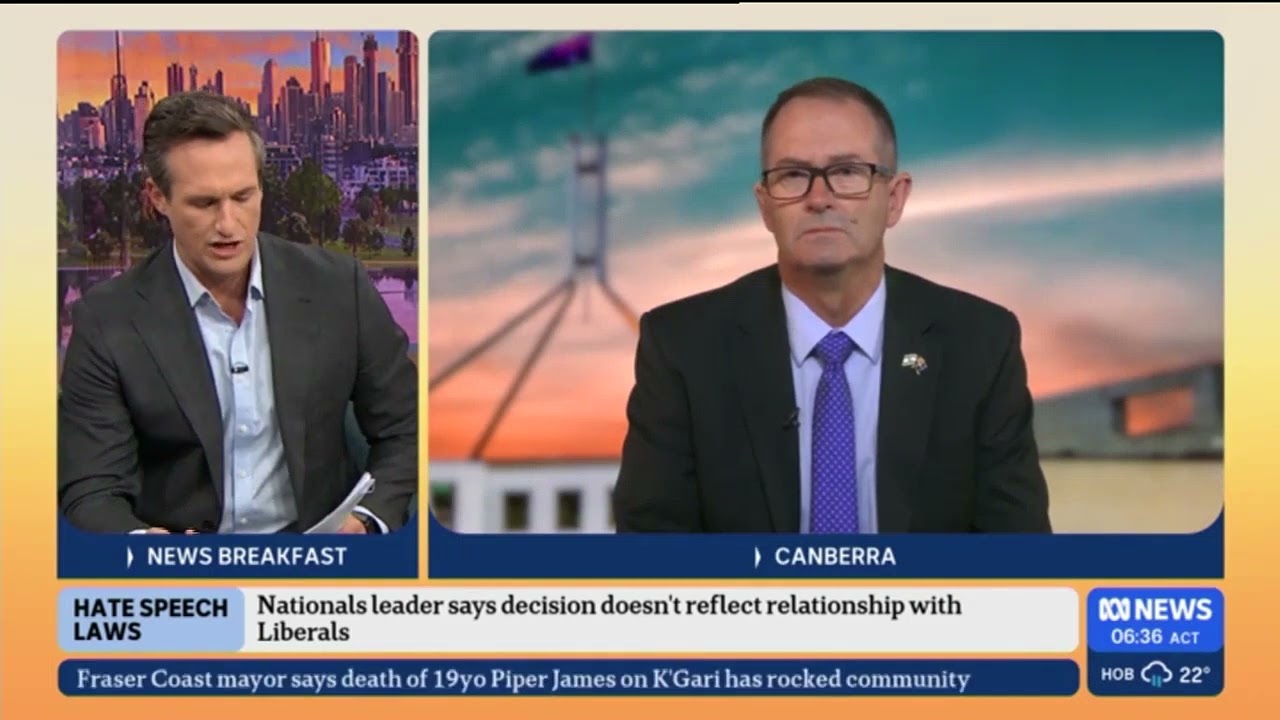 Andrew Wallace EXPLAINS Why the Coalition Backed Hate Laws but Slammed Labor’s Process