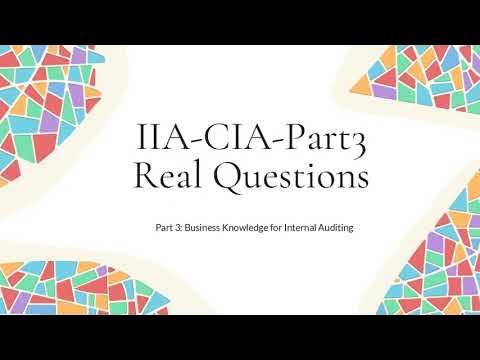 IIA-CIA-Part3 Prüfung