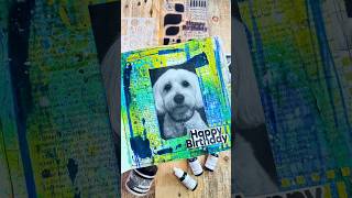 Bold Birthday Journal Page by @Beawitchedbycrafts