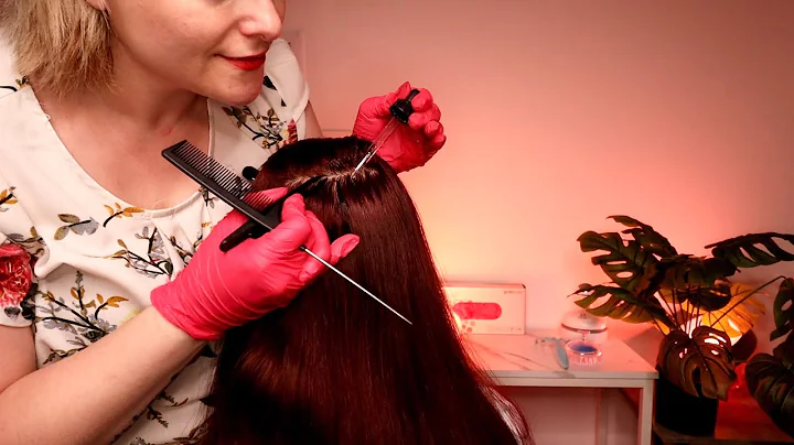 A Real Person ASMR Scalp Check, Scalp Treatment & Massage
