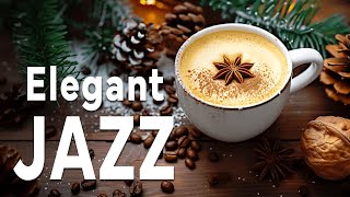 Elegant Jazz Music☕Gentle Spring Coffee Ambience with Ethereal Piano Jazz Music to Work, Study
