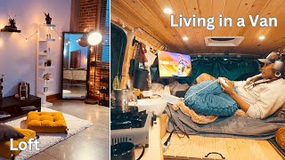 Leaving a $1,300 Downtown Loft to Move into a VAN | How I started Van Life