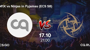 m1x VS NiP ECS Season 8 HOOB STREAM |