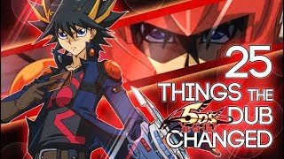 Yu-Gi-Oh 5Ds: 25 THINGS the English Dub CHANGED/CENSORED