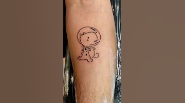Thumbnail of cute Dinosaurs Tattoo 😱😱😱😱😱😱