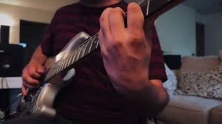 Guitar Jam on a B minor backing track