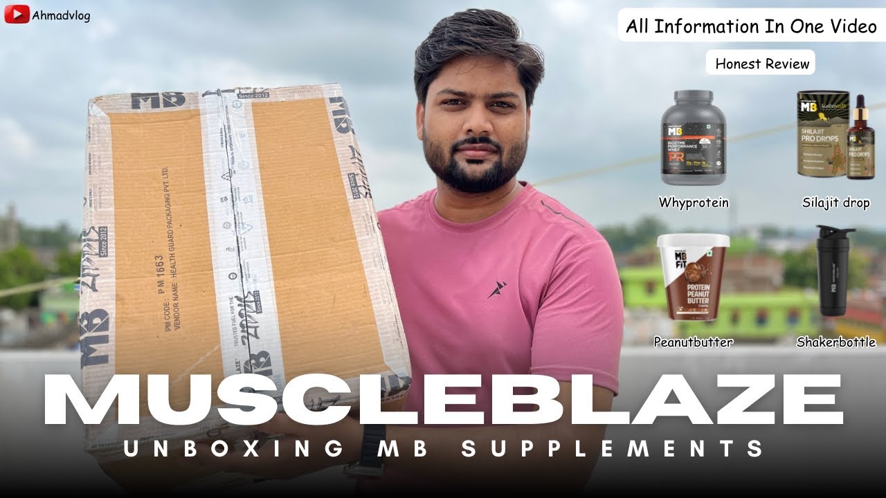 MuscleBlaze Beginner's Whey Protein || Unboxing || Review || Vlog 02 || 