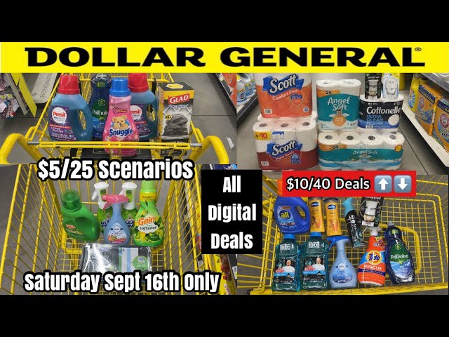 I got 10 items for only $3.50 at Dollar General - see how to save