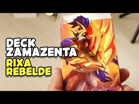 Starter Deck Zamazenta - Pokémon TCG Espada e Escudo 2: Rixa