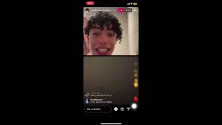 derek trendz instagram live with ballo