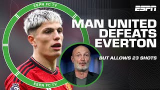 Frank tries to find the positives in Man United’s win vs. Everton | ESPN FC