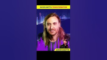 David Guetta Transformation Then and Now | @davidguetta | #shorts #youtubeshorts