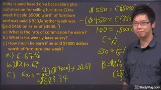 ʕ•ᴥ•ʔ System of Linear Equations: Word Problem with Money
