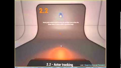 UE4 Concept Levels - Blueprint Overview