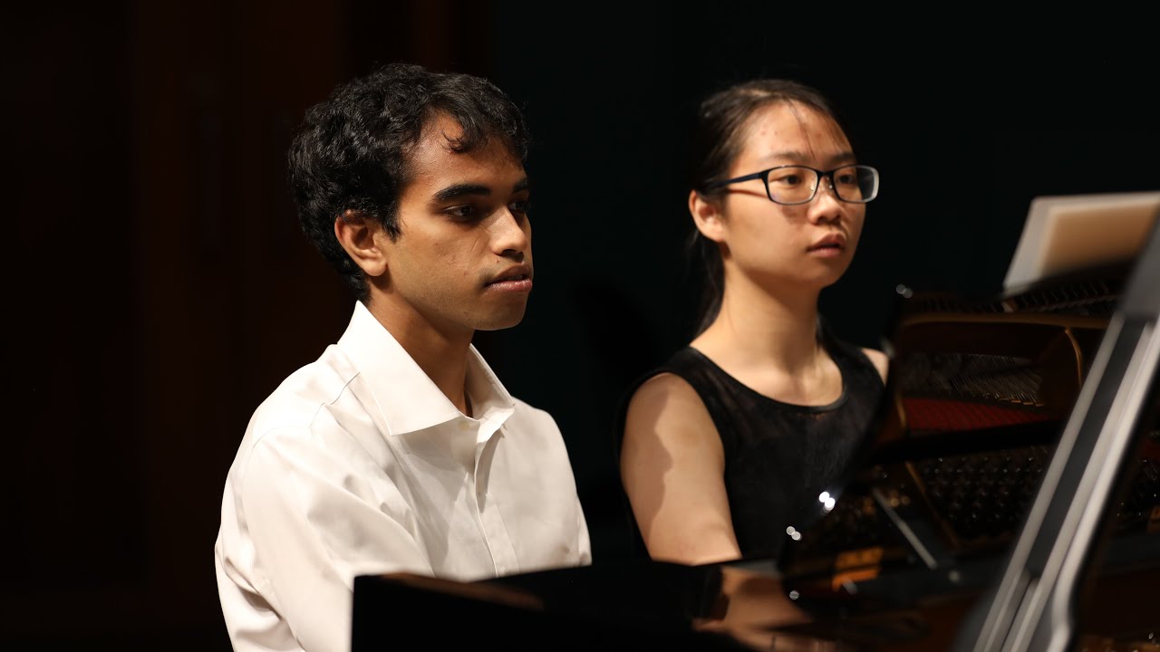 Eleganza 2025 #2 Shourjo Chakravarty & Lee Fan-Yu - Fantasia in F Minor D. 940 Mvt. IV (Schubert)