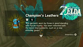 How To Find The Champions Tunic In Tears Of The Kingdom