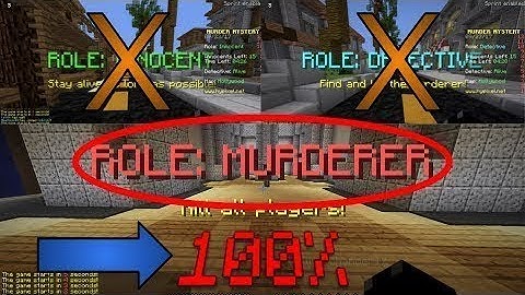How To Get Murderer 100% Of The Time On Hypixel!! | Minecraft: Murder Mystery | Minecraft: Tutorials