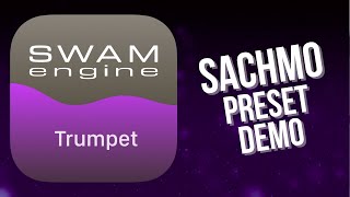 SWAM Trumpet for iPad - Sachmo Preset demo screenshot 3