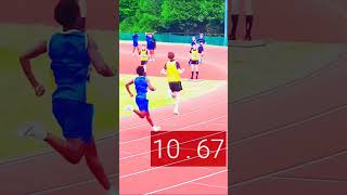 Celebrity Bronson Hearn-Smith Jogging 100m Age 15 10.61 School Sports Net Worth