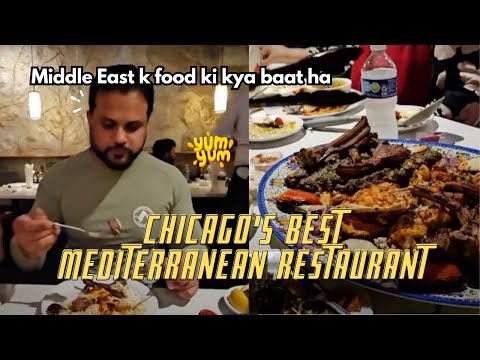 Fattoush Restaurant Chicago - Middle Eastern & Mediterranean Cuisine| Food Vlog