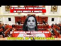 LA VACANCIA A DINA BOLUARTE MINUTO A MINUTO EN VIVO!! RENUNCIA O LA VACAN? BYE BYE DINA