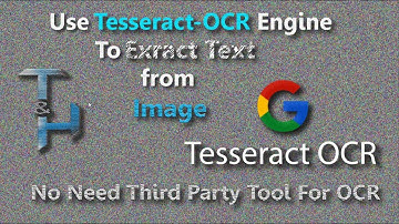 How To Use Tesseract OCR |Extract Text from Image|Download And Install Tesseract-OCR Engine