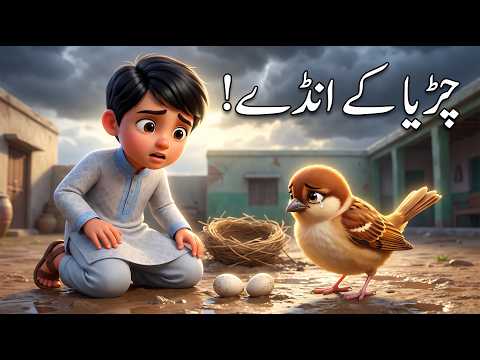 Abdullah Saves a Little Bird's Eggs! 🥚🐦| Islamic Moral Story Cartoon For Kids