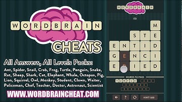 WordBrain Lion 10 Cheats | WordBrain Cheats | Lion 10 Answer