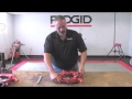 How To Use The RIDGID® 1224 Threading Machine