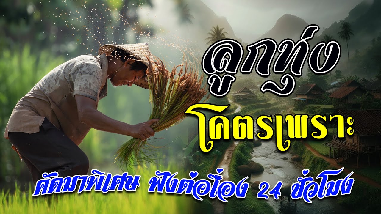 ลูกทุ่งโคตรเพราะ : คัดมาพิเศษ ฟังต่อเนื่อง 24 ชั่วโมง #ไม่มีโฆษณา