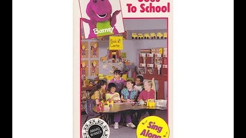 Barney Goes to School (1991-1992 VHS) full in HD