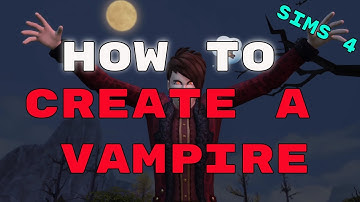 Sims 4 How To Make A Vampire In Create A Sim Player Guide PS4 How To Turn A Sim Into One With Cheats