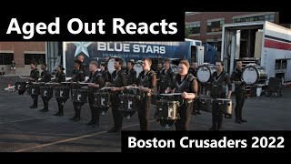 Boston Crusaders Drumline 2022 || Aged Out Reacts